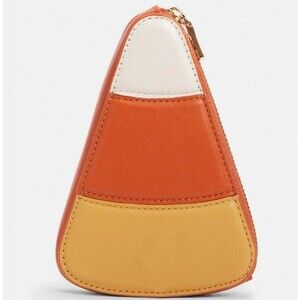 Coach Halloween Candy Corn Coin Case Pouch 5736 - Nwt